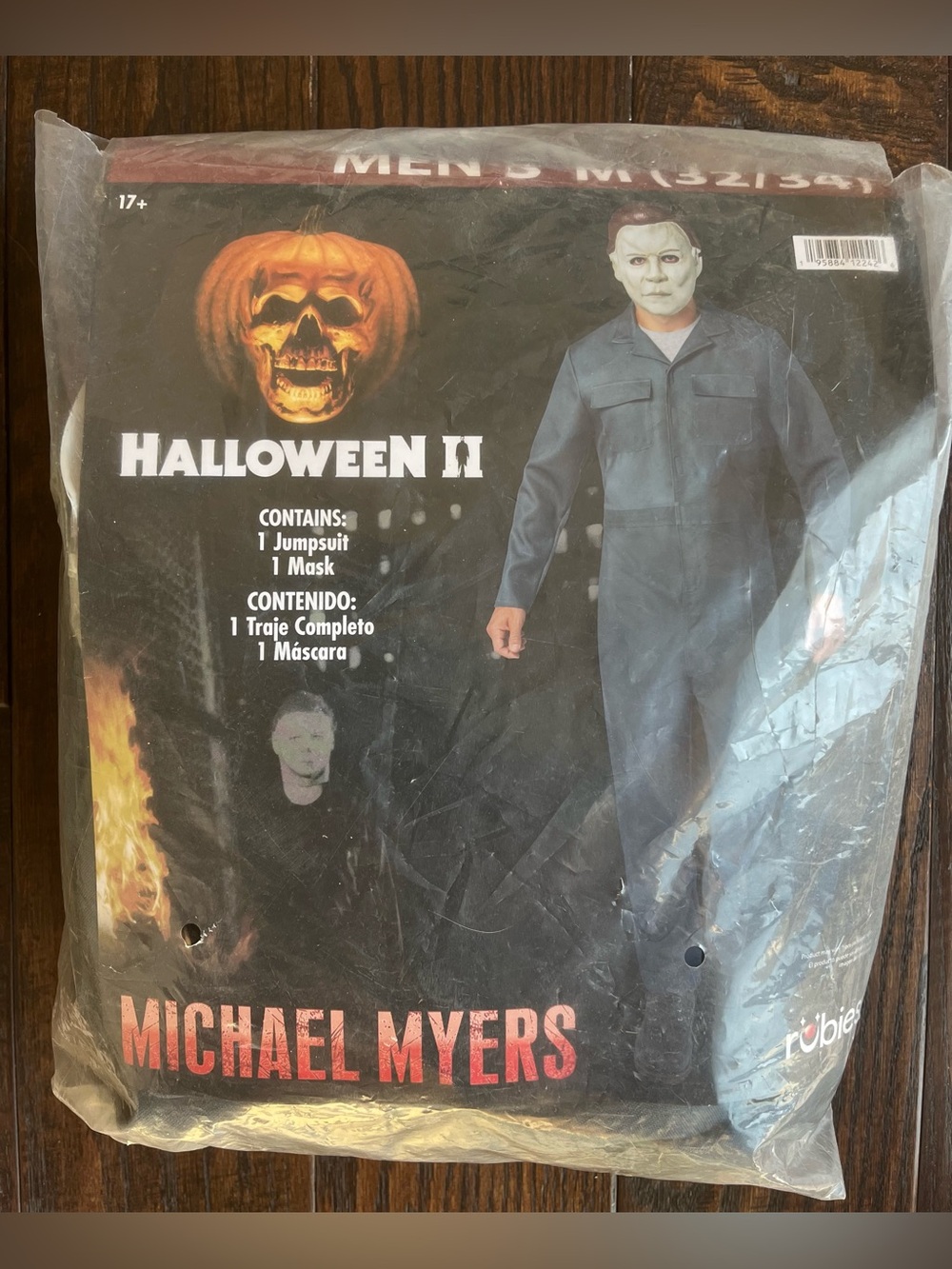 Halloween Costume II Michael Myers Jumpsuit Mask